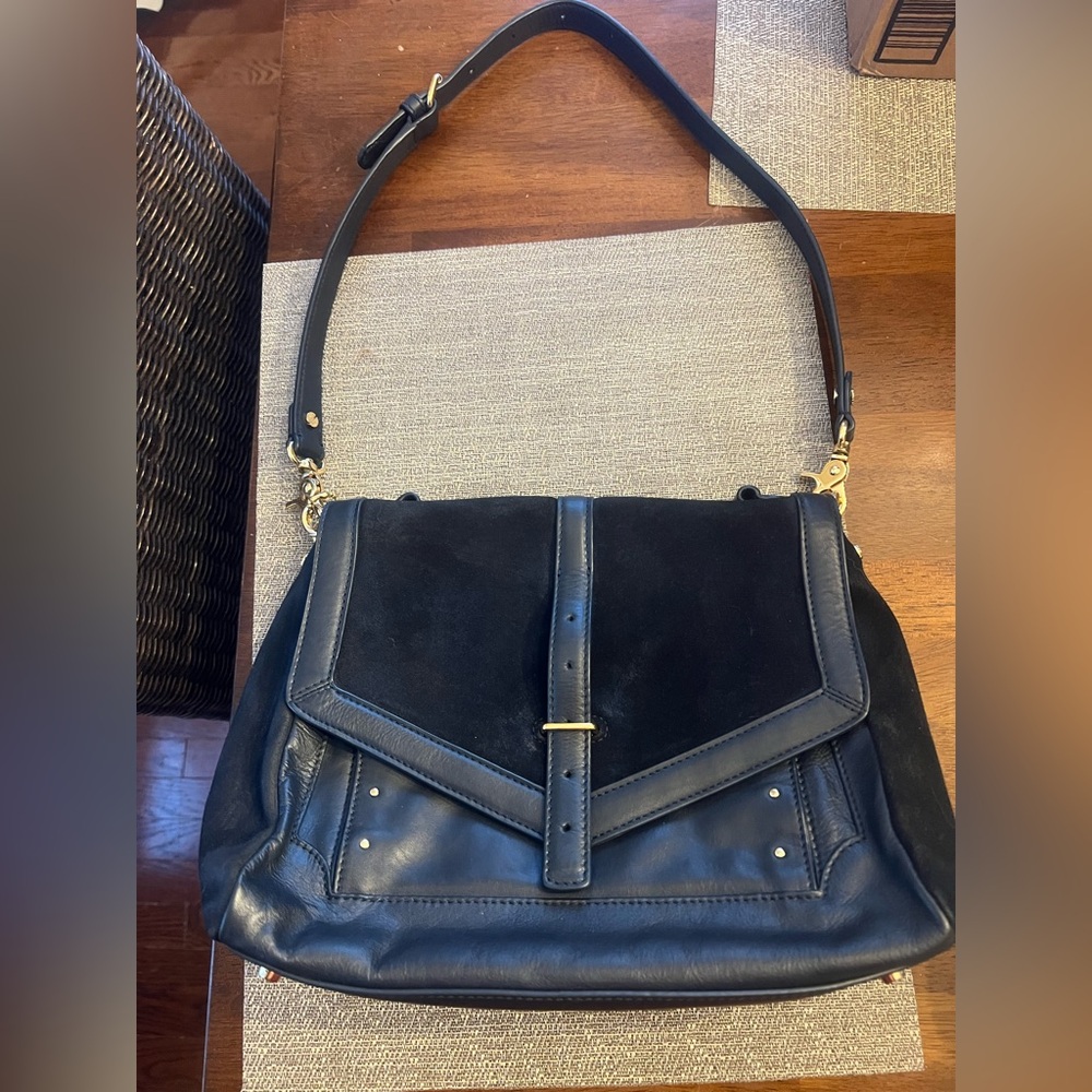 Leather Tori Burch bag